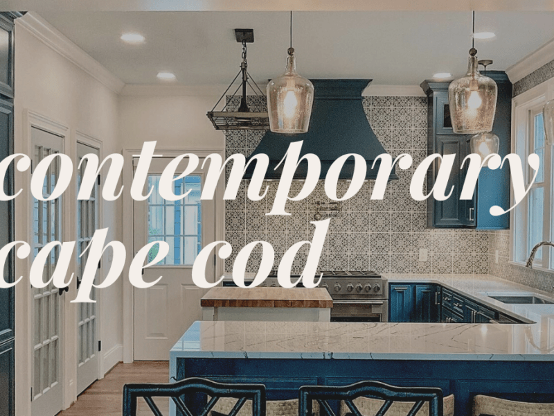 Contemporary Cape Cod